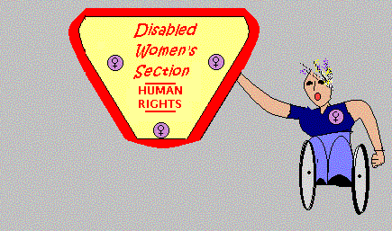 FIRE Disabled Women's Section Logo - Human Rights page