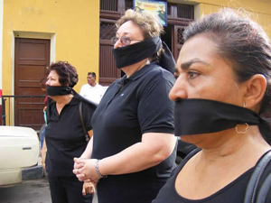 Feministas nicaraguenses